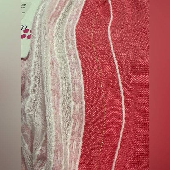 Lemlem Eshal Tiered Embroidered Cotton Gauze Maxi Dress Pink NWT XS or S Resort - Picture 15 of 15